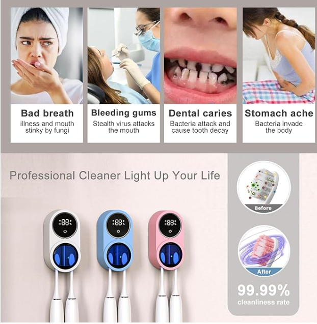 UV GermShield Toothbrush Kit