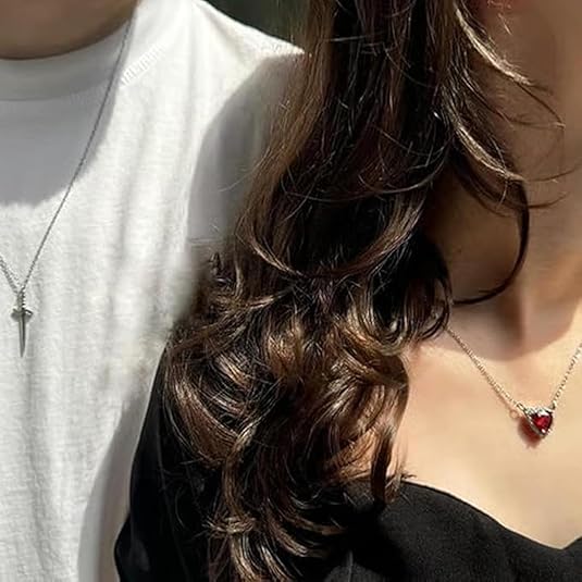 Heart and Sword Necklace – A Timeless Symbol of Love and Strength 💖⚔️