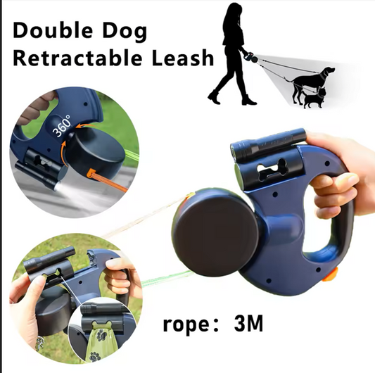 Tangle Free Twin Leash