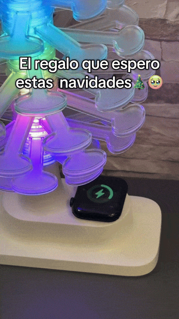 SpiralGlow RGB Charging Lamp